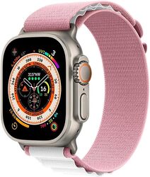 MARGOUN For Apple Watch Band 41mm 40mm 38mm Alpine Nylon Woven Sport Strap With Microfiber Cleaning Cloth Compatible For iWatch Series 8/7/SE/6/5/4/3/2/1 - A10